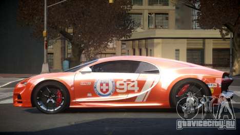 Bugatti Chiron GS Sport S10 для GTA 4