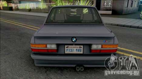 BMW M5 E28 [HQ] для GTA San Andreas