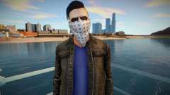 Light facial handkerchief ped для GTA San Andreas