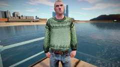 Русский мужик в свитере (хороший скин) для GTA San Andreas