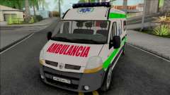 Renault Master Seme Ambulancia Paraguay для GTA San Andreas