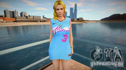 DOA Helena Douglas Fashion Casual V1 Miami Heat для GTA San Andreas