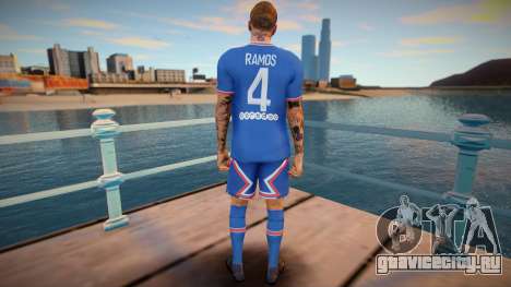 [PES 2021] Sergio Ramos in PSG для GTA San Andreas