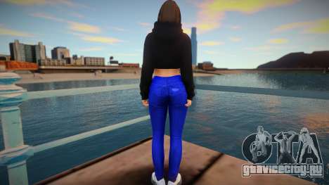 Samantha Samsung Assistant Virtual Casual cro v1 для GTA San Andreas