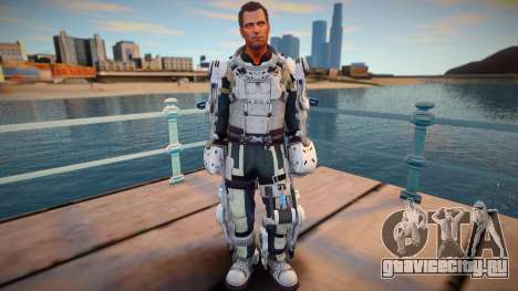 Frank West Exo Suit (from Dead Rising 4) для GTA San Andreas