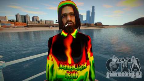 Bob Marley skin для GTA San Andreas