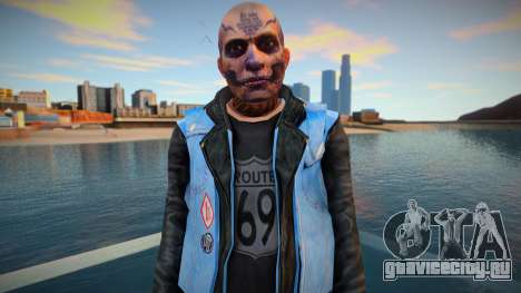 Pagans biker v2 для GTA San Andreas