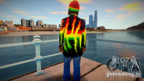 Bob Marley skin для GTA San Andreas