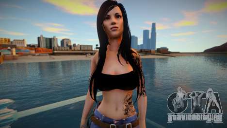Skyrim Girl Monki Combat 4 для GTA San Andreas