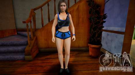 Samantha Samsung Assistant Virtual Sport Gym v3 для GTA San Andreas