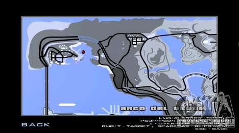 Зимняя игровая карта для GTA San Andreas