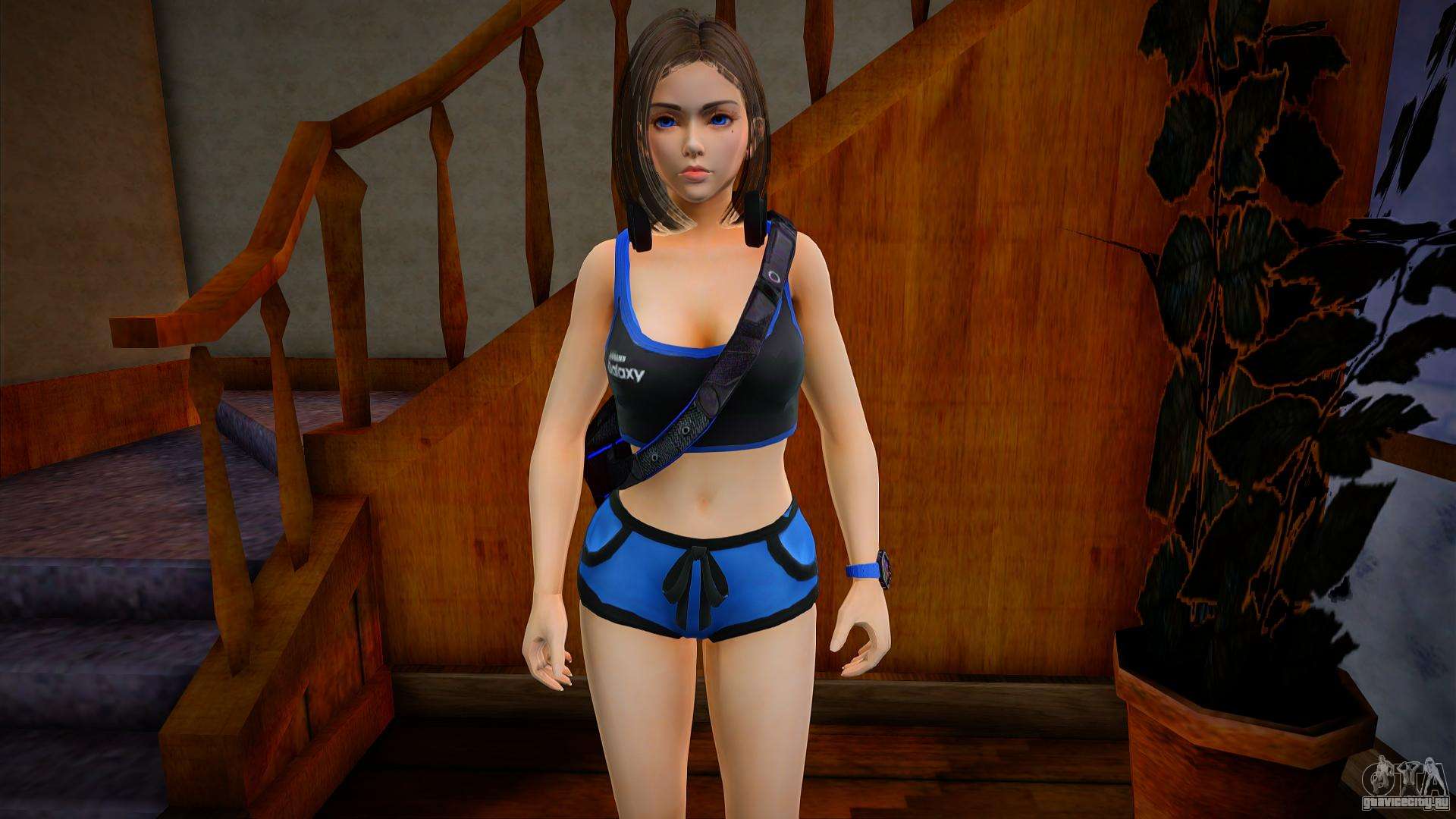 Качественный женский скин - Samantha Samsung Assistant Virtual Sport Gym v3...