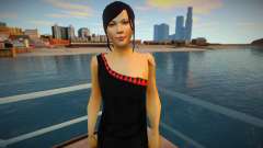 Asian girl black dress для GTA San Andreas