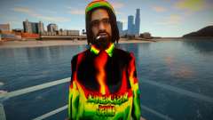 Bob Marley skin для GTA San Andreas