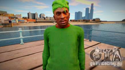 CJ as Grove Family Outfit v1 для GTA San Andreas