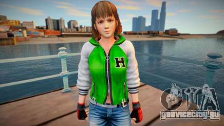 Dead Or Alive 5 - Hitomi (Costume 2) v2 для GTA San Andreas