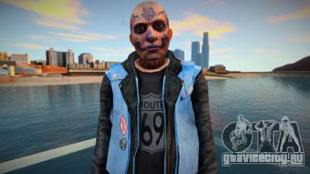 Pagans biker v2 для GTA San Andreas