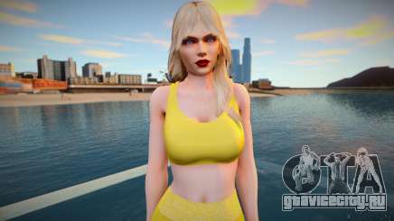 Rachel Diva Fitness для GTA San Andreas