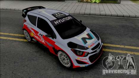 Hyundai i20 WRC [IVF] для GTA San Andreas