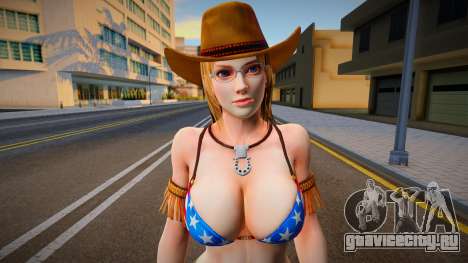 Dead Or Alive 5 - Tina Armstrong (Costume 1) 1 для GTA San Andreas