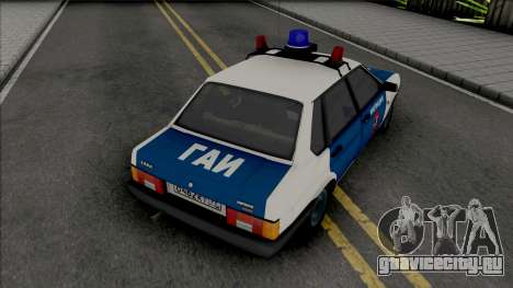 ВАЗ-21099 Московская Милиция 90-х для GTA San Andreas
