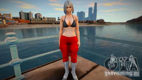 KOF Soldier Girl Different 6 - Red 2 для GTA San Andreas