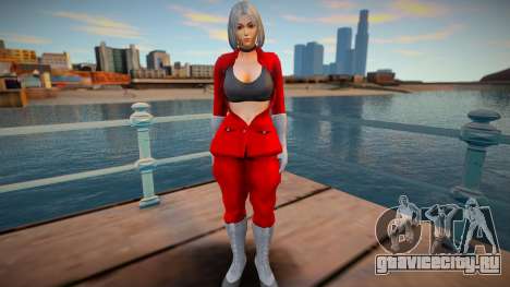 KOF Soldier Girl Different 6 - Red 5 для GTA San Andreas