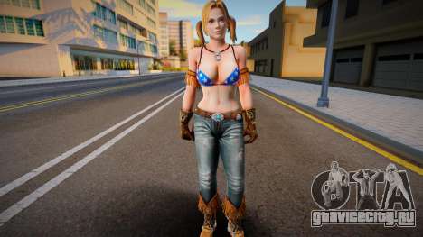 Dead Or Alive 5 - Tina Armstrong (Costume 1) 3 для GTA San Andreas