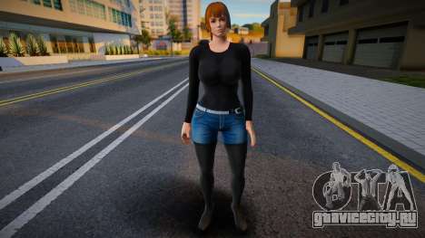 Kasumi Sexy Jeans для GTA San Andreas