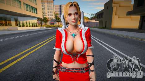 Dead Or Alive 5 - Tina Armstrong (Costume 4) 3 для GTA San Andreas