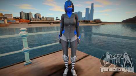 Momiji Blue like a Ninja 1 для GTA San Andreas