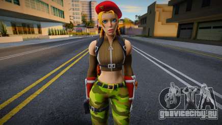 Fortnite - Cammy White (Tactical) для GTA San Andreas