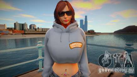 Katarina Alves Casual V1 DLC Los Santos Tuners 2 для GTA San Andreas