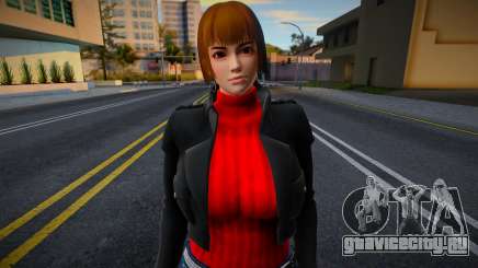 DOA Red Jacket Noshades для GTA San Andreas