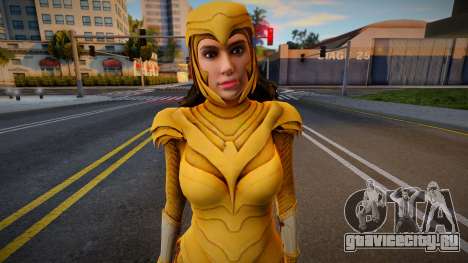 Wonder Woman 1984: Golden Eagle Armor (Without W для GTA San Andreas