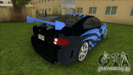 NFSMW Pontiac GTO Rog для GTA Vice City