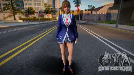 DOAXVV Misaki - Autumn School Wear 1 для GTA San Andreas