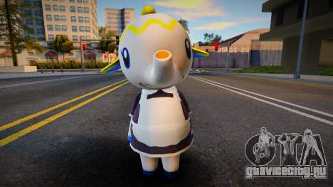 Tia - Animal Crossing Elephant для GTA San Andreas