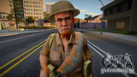 Call of Duty 2 British Soldiers 4 для GTA San Andreas