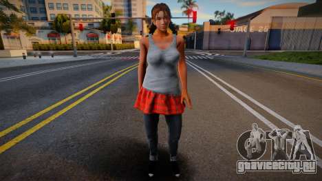 Julia Chang from Tekken Gangsta Swagger 3 для GTA San Andreas