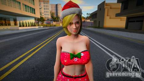 Tina Armstrong Berry Burberry Christmas 1 для GTA San Andreas
