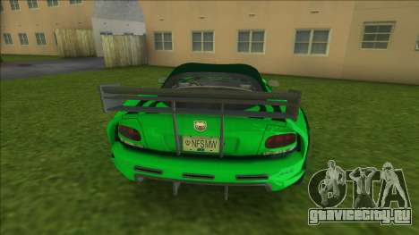 NFSMW Dodge Viper JV для GTA Vice City