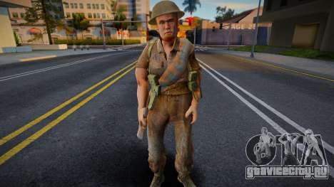 Call of Duty 2 British Soldiers 4 для GTA San Andreas