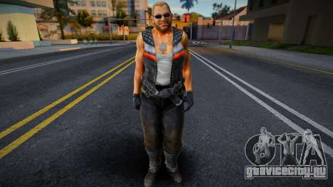Dead Or Alive 5 - Bass Armstrong (Costume 1) 3 для GTA San Andreas