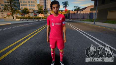 [PES21] Mohamed Salah in Liverpool 2021-22 v2 для GTA San Andreas
