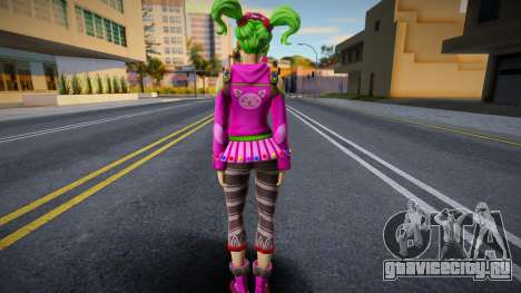 Fortnite Zoey Candy Girl для GTA San Andreas