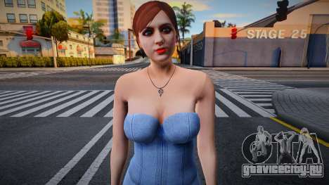 GTA Online Skin Ramdon Female Afther 2 для GTA San Andreas