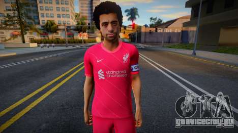 [PES21] Mohamed Salah in Liverpool 2021-22 v2 для GTA San Andreas