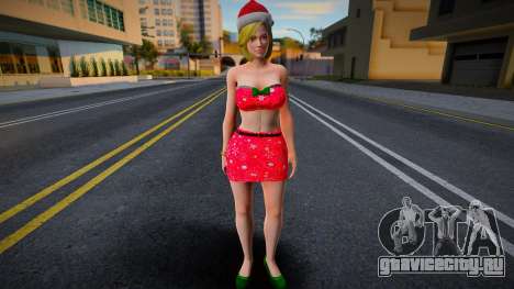 Tina Armstrong Berry Burberry Christmas 1 для GTA San Andreas