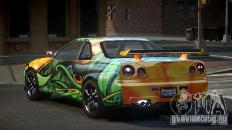 Nissan Skyline R34 G-Style S2 для GTA 4